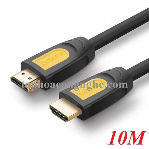 Ugreen 10170 10M màu Vàng Cáp tín hiệu HDMI chuẩn 1.4 hỗ trợ phân giải 4K * 2K HD101 30010170